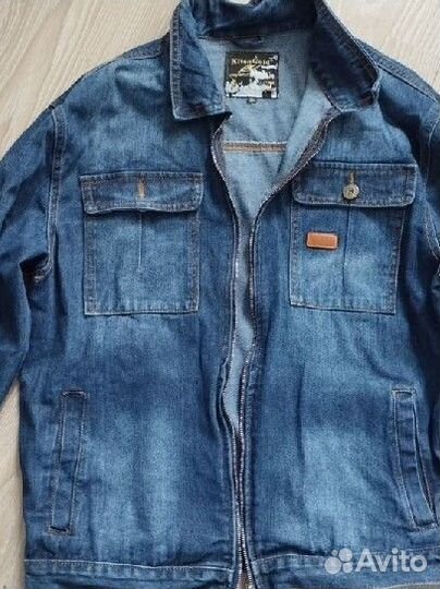 Джинсовая куртка мужская