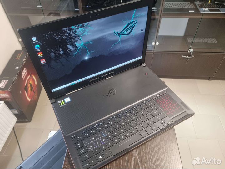 Asus ROG Zephyrus GX501VIK (GTX1080 8гб)