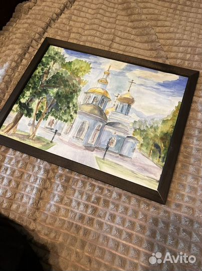 Картина акварель