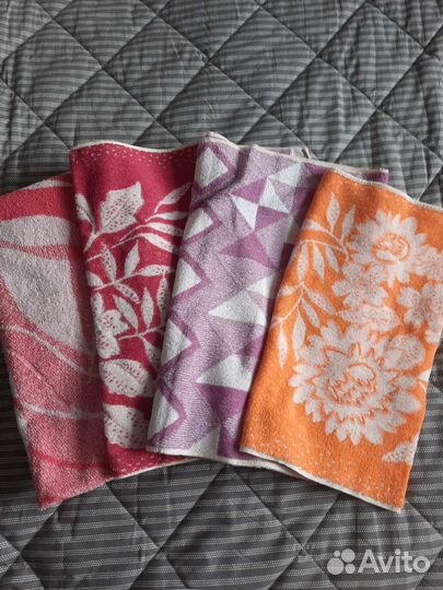 Махровые полотенца СССР и ткань х/б