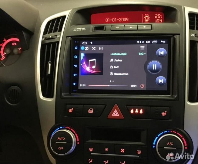 Магнитола Kia Ceed 10-12 IPS WiFi