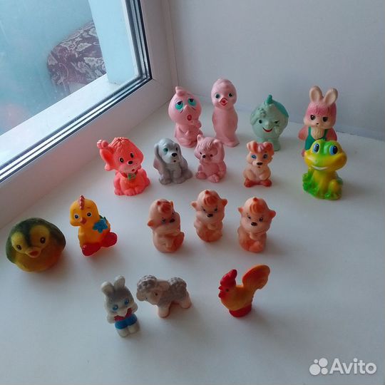 Резиновые игрушки СССР