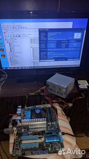 Платы 775 + mini itx cpu