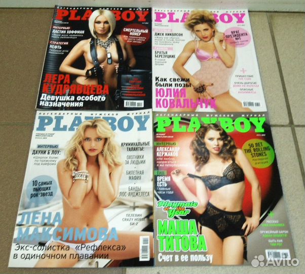 Журналы Плэйбой Playboy 2007-2017 гг