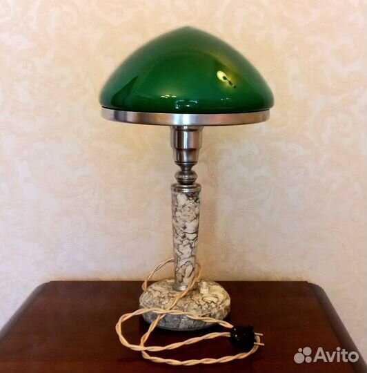 Старинная Настольная Лампа