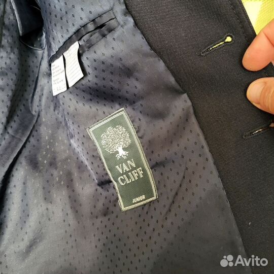 Пиджак школьный для мальчика 122