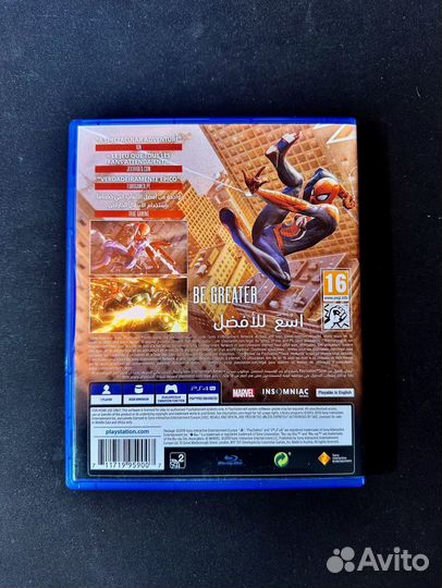 Человек паук Игра Года ps4 Русская версия