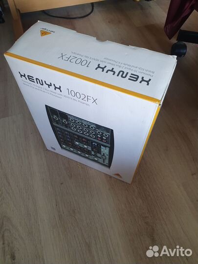 Микшерный пульт behringer xenyx 1002fx