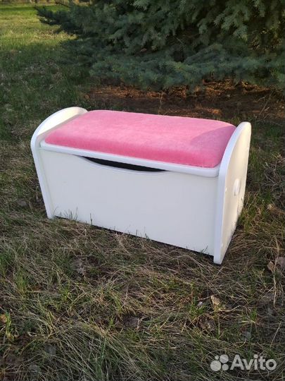 Ящик - пуфик детский для игрушек