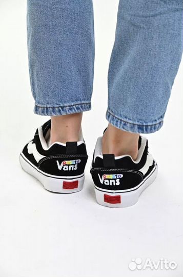 Кеды vans knu skool potato дутыши