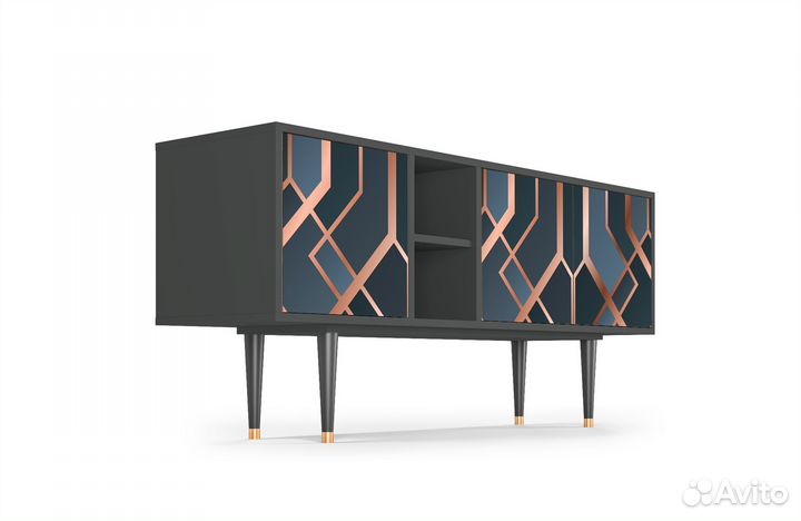 Тв-тумба T5 - Антрацит - Ashy 1920'