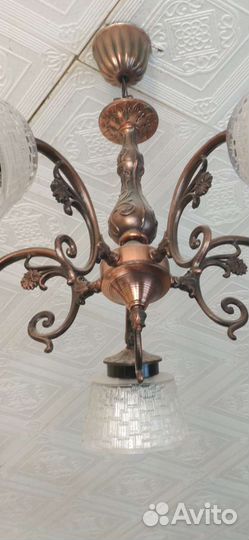 Хрустальная люстра СССР