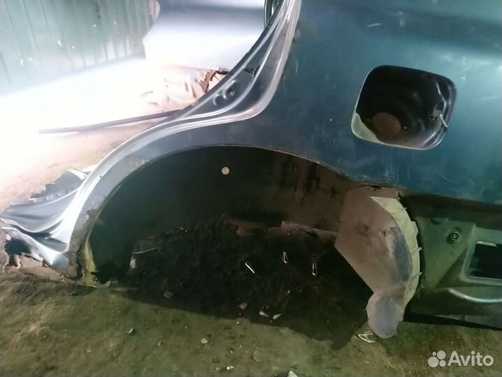 Крыло заднее левое kia rio 1 универсал