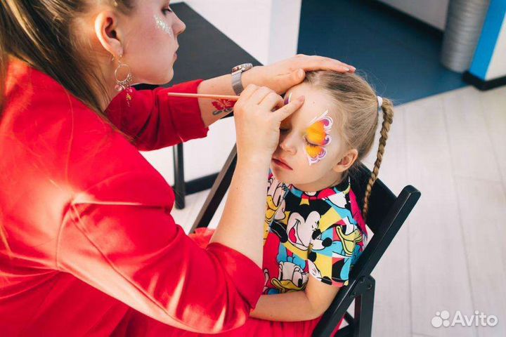 Аквагрим и блеск-тату