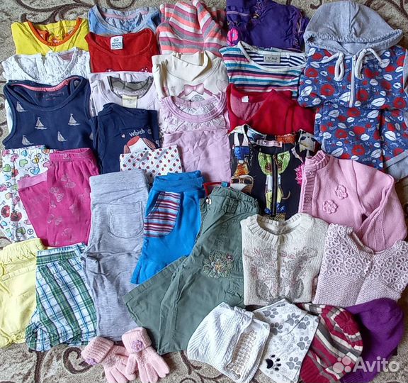 Вещи пакетом для девочки на 98-104