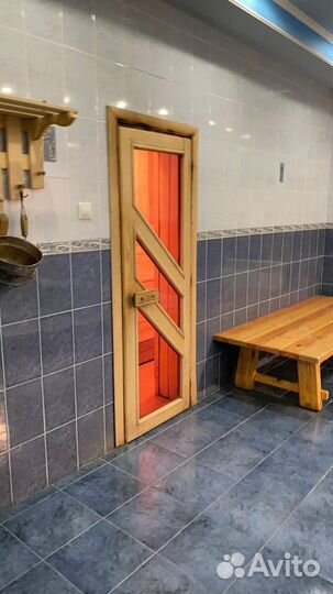 Баня сауна с бассейном