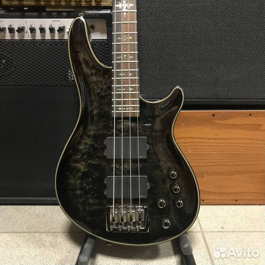 Бас-гитара Schecter Damien Elite-4 HH Transparent