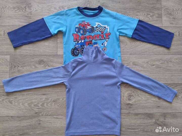 Вещи пакетом на мальчика 110-116 см