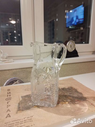 Хрустальный кувшин СССР