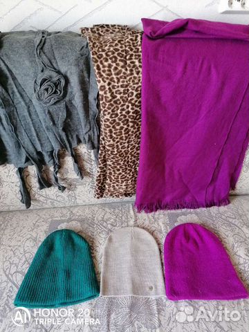 Шапка и шарф