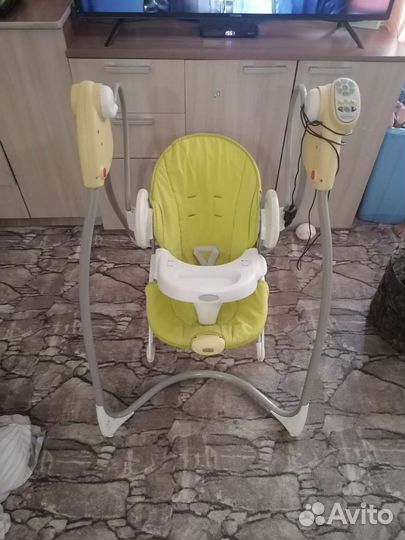 Детские электронные качели