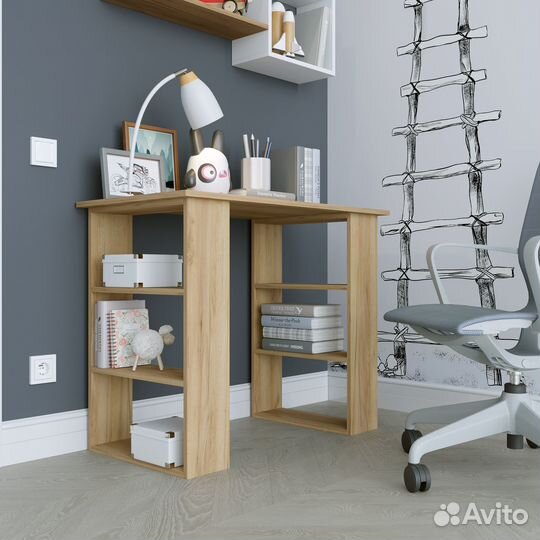 Компьютерный стол с полкой