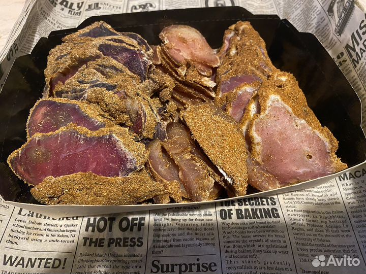 Домашняя бастурма