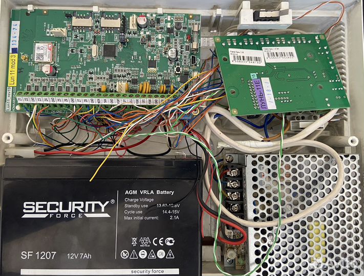 Охранный прибор лунь 11, датчики астра