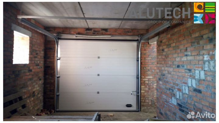 Ворота гаражные alutech