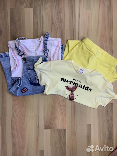 Одежда для девочки пакетом 110 116