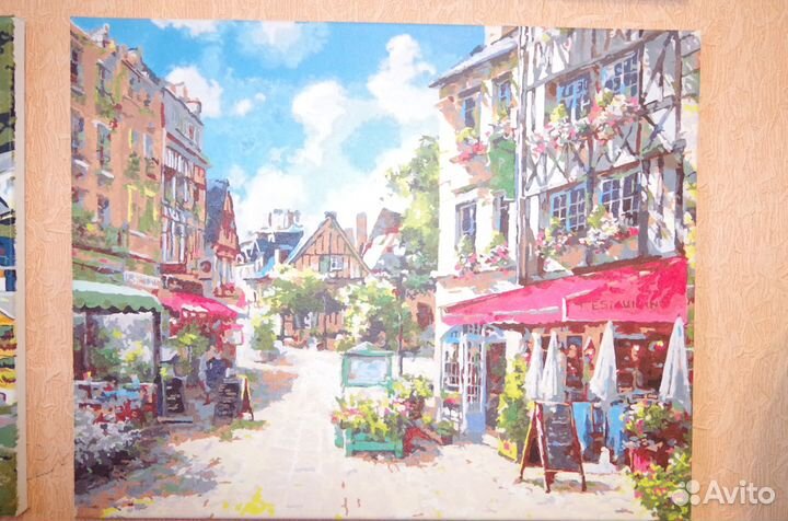 Картины кистью на холсте 50х40