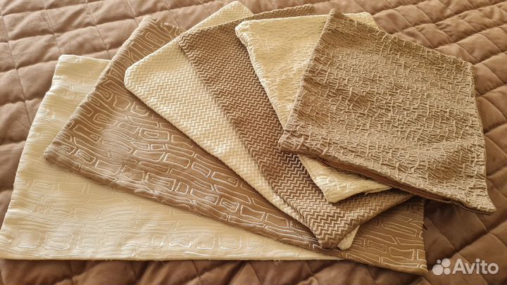 Плед шерстяной 200*230+чехлы на подушки