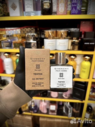 Givenchy pour homme blue label оригинальный тестер