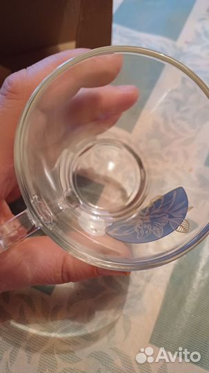 Кружки стекло нарцис