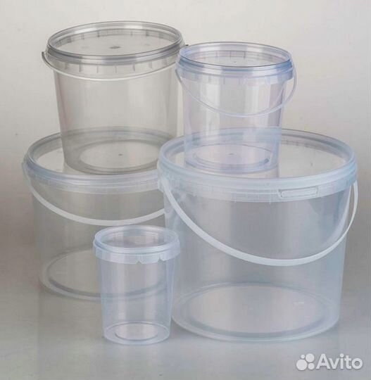 Ведра пластиковые