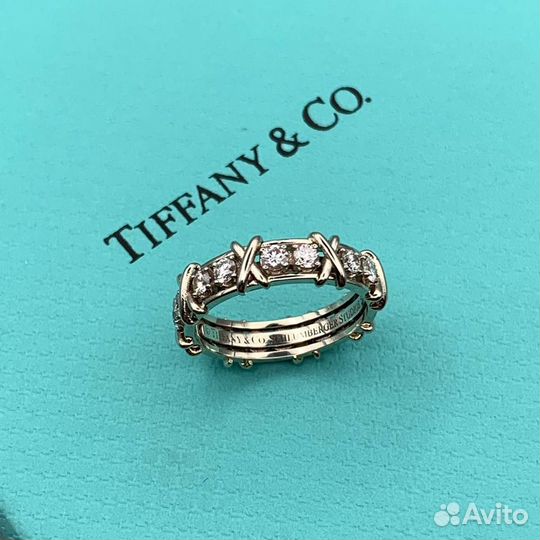 Кольцо Tiffany 1 ct