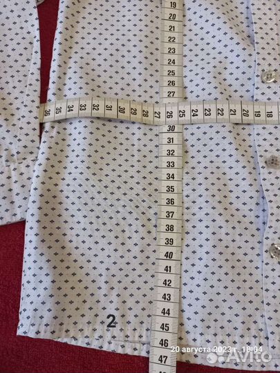 Рубашки школьные р.122-128