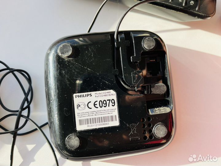 Радио телефон philips cd480