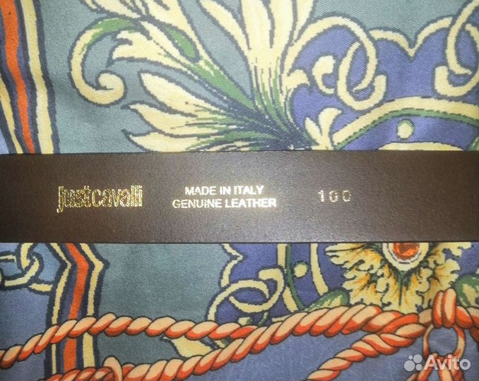 Ремень женский кожаный Just Cavalli 100 см
