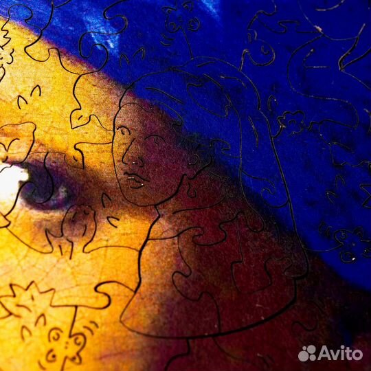 Деревянный пазл 