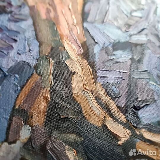 Картина-Демон сидящий