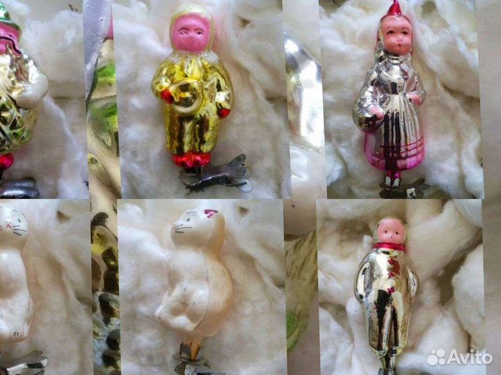 Елочные игрушки СССР