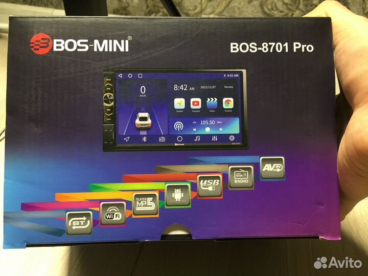 Магнитола 2 din android 7 дюймов 2/32 гб на все