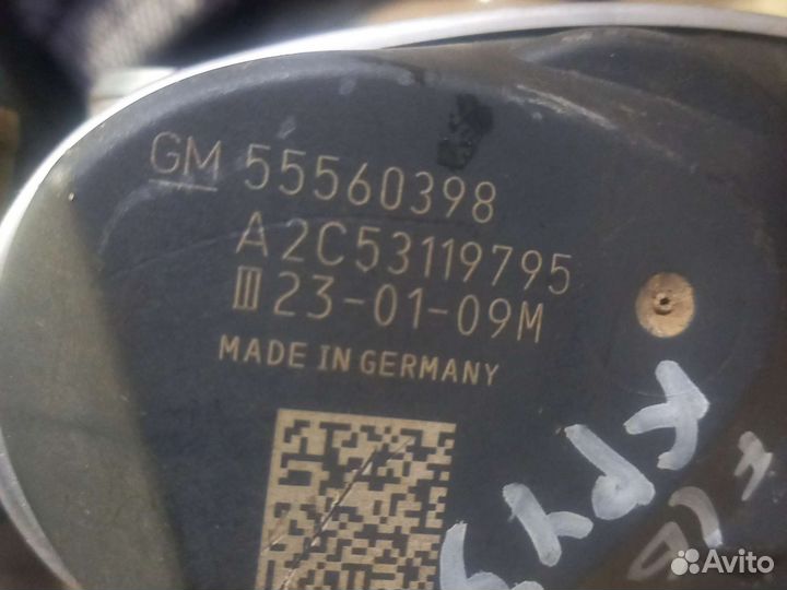 Шевроле Круз Авео (F16D4) дроссельная заслонка