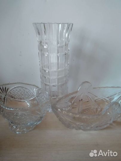 Хрустальная посуда СССР