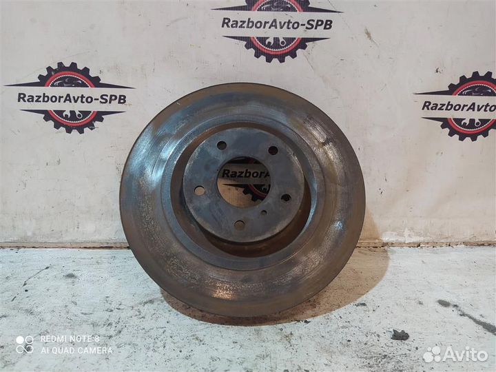 Диск тормозной передний вентилируемый Nissan Skyl