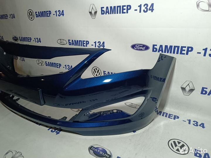 Бампер передний hyundai solaris 2014-2017 цвет ZD6