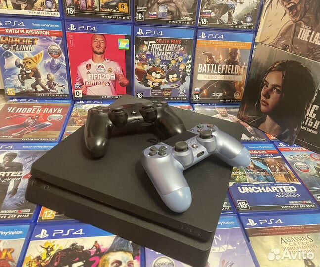 Sony Playstation 4 1TB+14Игр+Гарантия