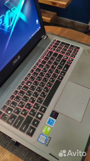 Игровой ноутбук asus rog gl502vm-DS74