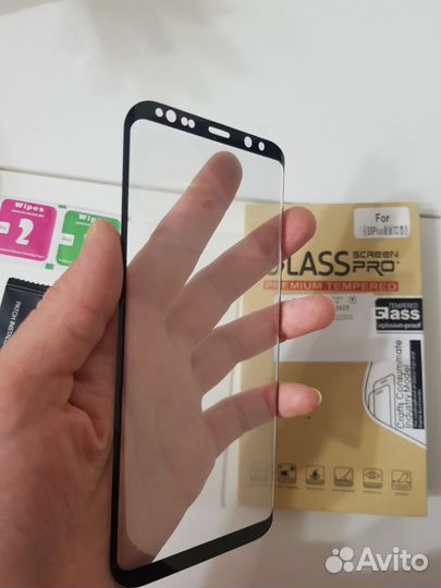 Защитное стекло на samsung Galaxy s8 plus